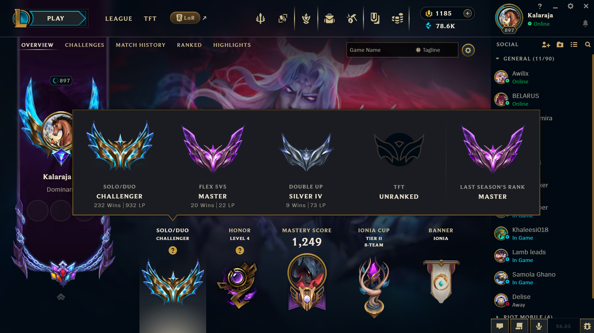 Kalaraja Challenger proof